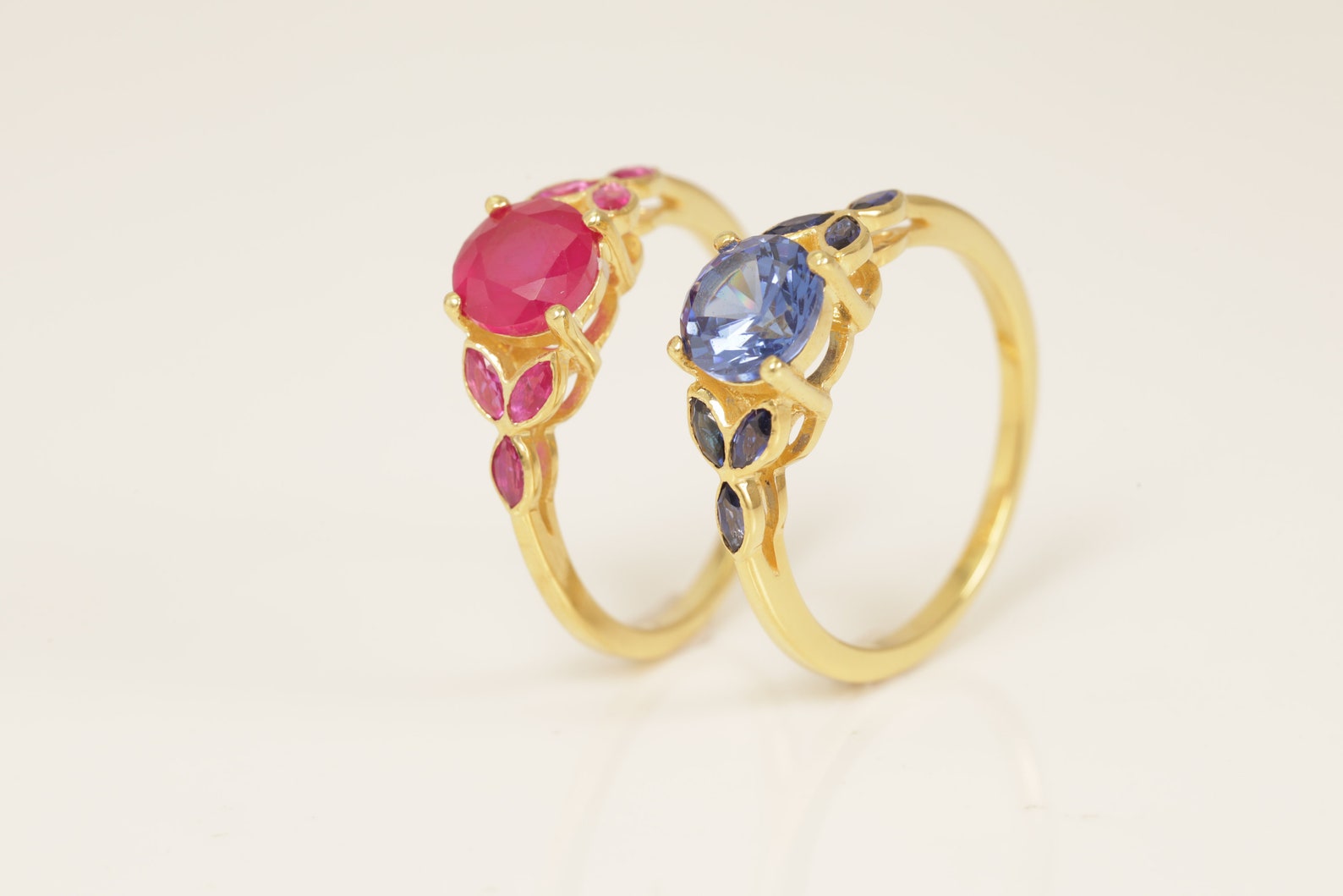 Art Deco Ruby Engagement Ring, July Birthstone Ring, Gemstone Wedding Ring, Anniversary Ring, Promise Ring